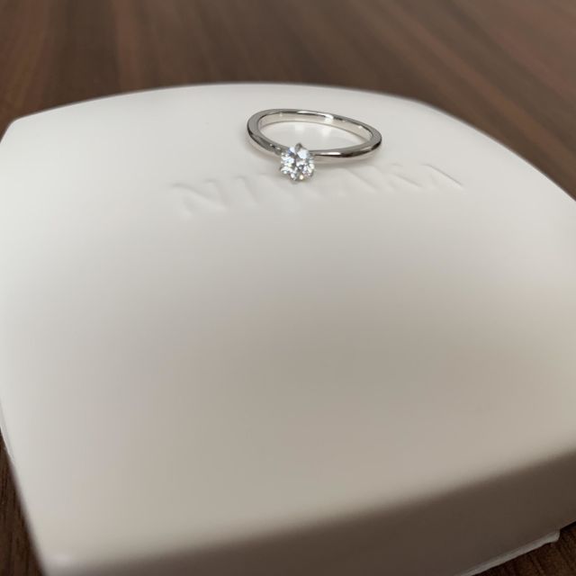 【俄(にわか)の口コミ】 結婚指輪（雪佳景）はゴールドの指輪を探しており、しかしプラチナリング…