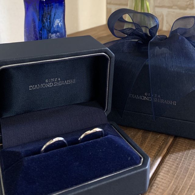 【銀座ダイヤモンドシライシの口コミ】 新作のリングで、顧客やスタッフの声を基に作られているため最良のデザイ…