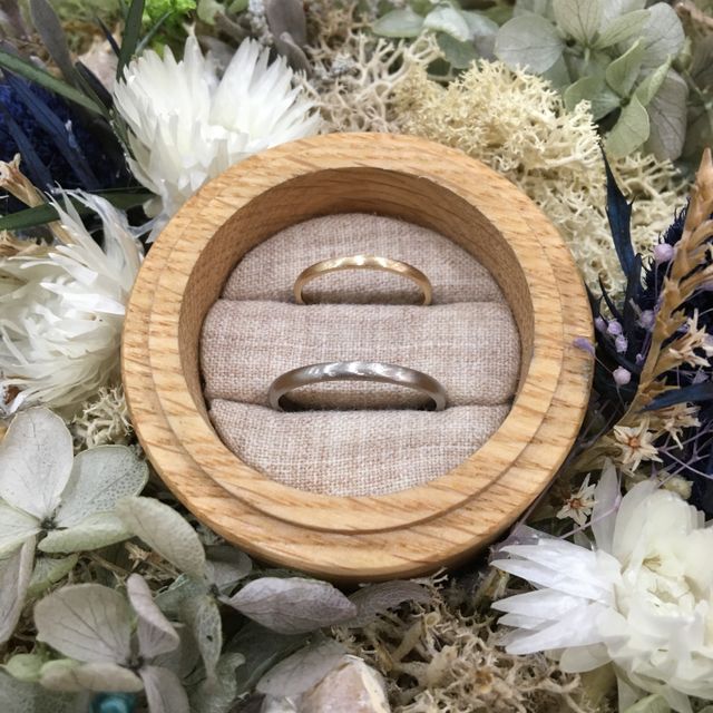 【鎌倉彫金工房の口コミ】 デザインはシンプルでナチュラルなものが良かったのですが、それに加えて…