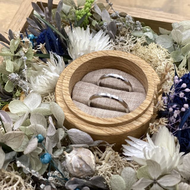 【鎌倉彫金工房の口コミ】 普段から指輪をつける習慣がなかったため、派手過ぎず、地味過ぎずという…