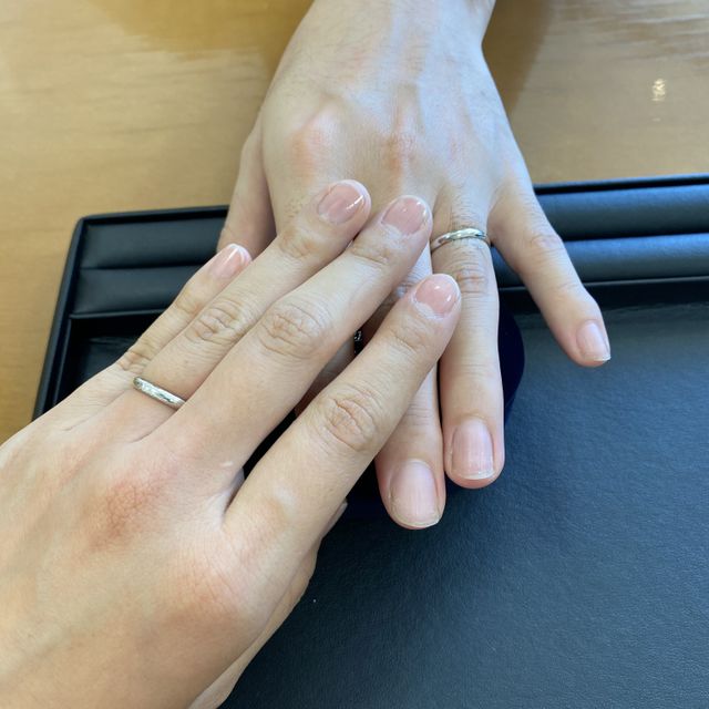 【Something Blue(サムシングブルー)の口コミ】 いろいろと試着し、迷っていたところ、店員さんのおすすめで着用しました…