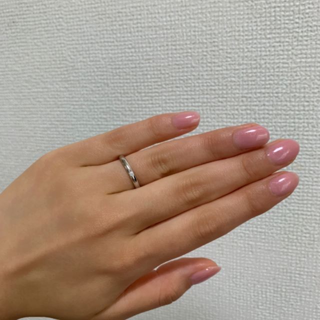 【アイプリモ(I-PRIMO)の口コミ】 いろいろと見させて頂いた中で、一目惚れでした。シンプルなのにダイヤの…