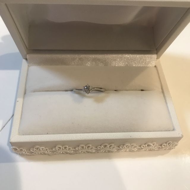 【アイプリモ(I-PRIMO)の口コミ】 ダイヤは王道の一つ、シンプルだけどかわいい、
ゴツくないものを探してい…