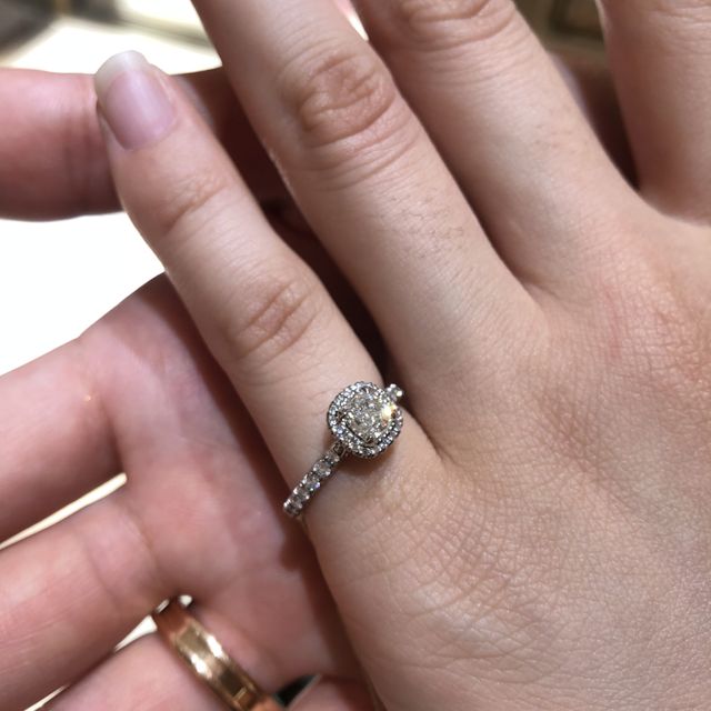 【カルティエ(Cartier)の口コミ】 やはり、4c に関しては安心できます！そこが高いブランドで買う意味かなと…