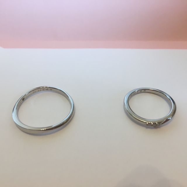 【アイプリモ(I-PRIMO)の口コミ】 妻の希望で細身の指輪を探していたところ、こちらの指輪を見つけ購入しま…