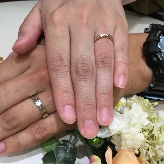 【COLANY(コラニー)の口コミ】 他に見たことがないデザインで、誰も同じような指輪を付けてない指輪にし…