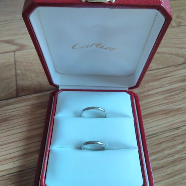 【カルティエ(Cartier)の口コミ】 結婚指輪は結婚してからも何年、何十年も飽きのこないものを選びたいとず…
