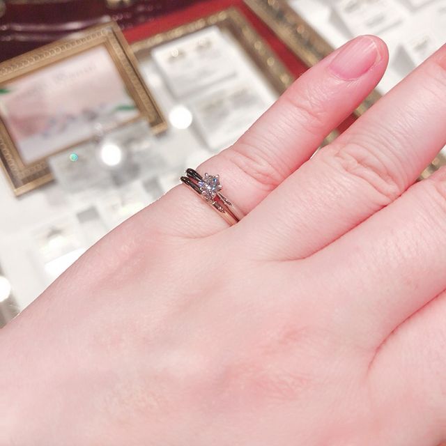 【ケイウノ ブライダル(K.UNO BRIDAL)の口コミ】 色んなジュエリーショップを下見する中でオーダーメイドのお店も気になり…