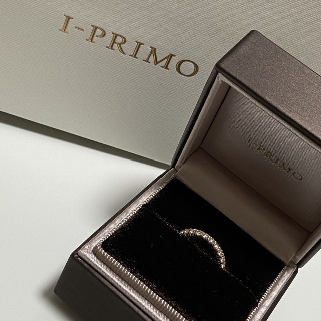 【アイプリモ(I-PRIMO)の口コミ】 元々、エタニティーリングで探してして、デザインと価格に納得し、アイプ…