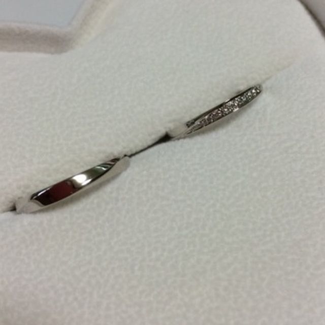 【4℃ BRIDAL(ヨンドシーブライダル)の口コミ】 種類がたくさんあって迷ってしまいましたが、普段着に合わせやすいものを…