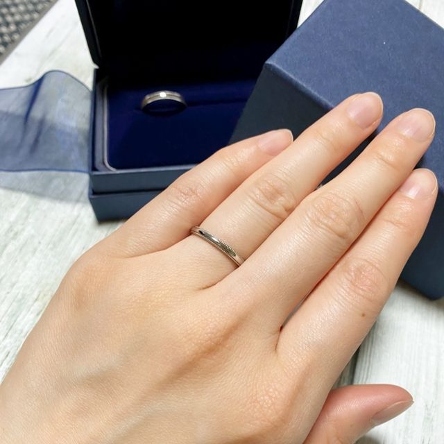 【銀座ダイヤモンドシライシの口コミ】 もともとイメージしていたデザインがゼクシィに載っていたので、銀座ダイ…