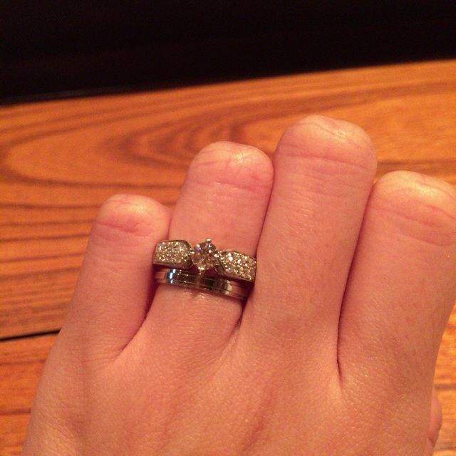 【ショーメ(CHAUMET)の口コミ】 歳を重ねても違和感なく着けられる、婚約指輪っぽくないデザインが決め手…