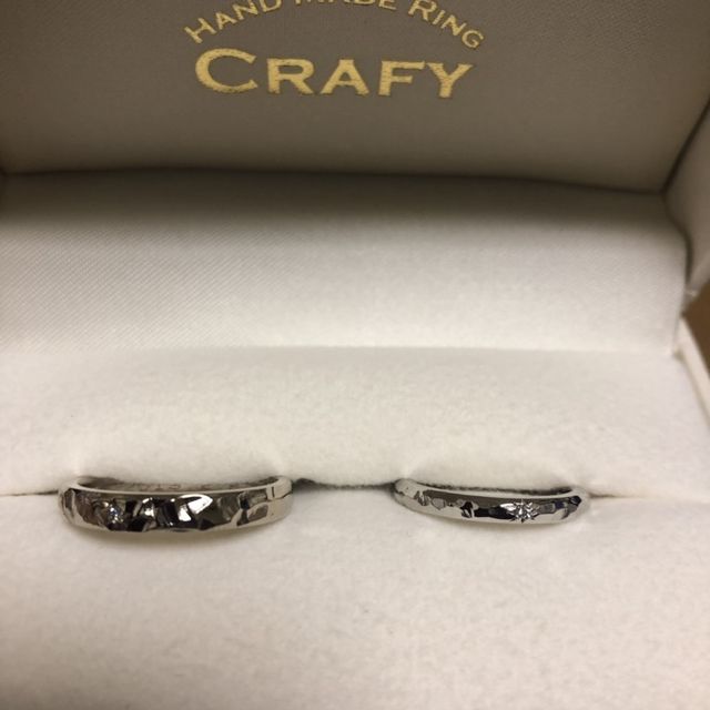 【CRAFY(クラフィ)の口コミ】 最初から手作りで指輪を作りたいと思っていて近い場所、おしゃれな場所を…