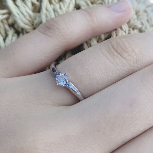 【JKPLANET(JKプラネット)の口コミ】 大好きなシンデレラとコラボした指輪を彼から貰いました！ブルーのダイヤ…