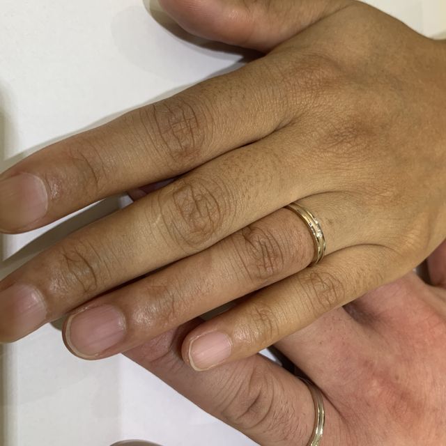 【Petit Marie(プチマリエ)の口コミ】 ドラマの撮影でこの指輪が使われていて、直ぐに店舗に見に行き決めました…