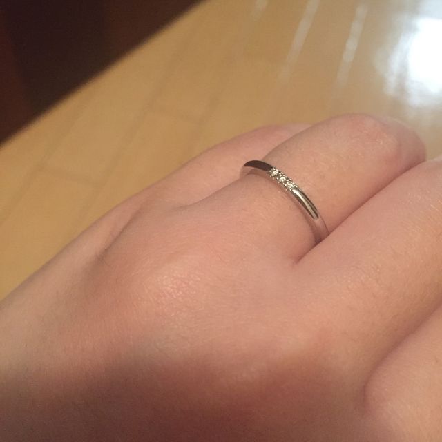 【ティファニー(Tiffany & Co.)の口コミ】 重ね付けしたいとこと、普段使いしたいことをリクエストしました。イエロ…