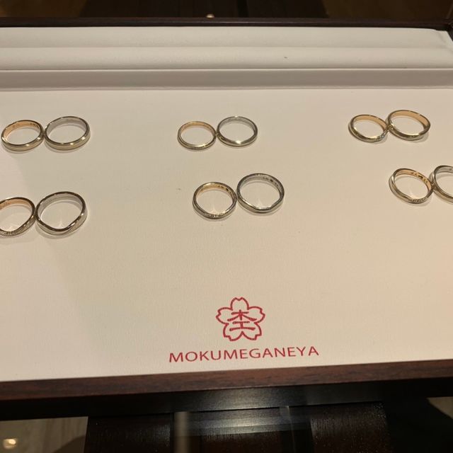 【杢目金屋(もくめがねや)の口コミ】 ホームページで見るよりも、実物の方が木目がナチュラルで着けやすいと思…