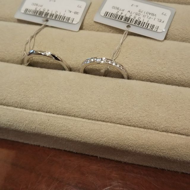 【TRECENTI(トレセンテ)の口コミ】 指輪のデザインは大変豊富にあり、いろんな形で選びたいものをどうしよう…