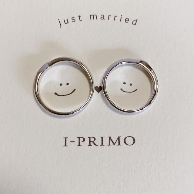 【アイプリモ(I-PRIMO)の口コミ】 二人でデザインについて話してから来店し実際に何種類か見た中で気に入っ…