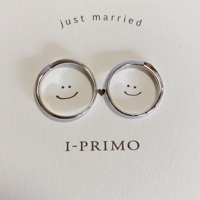 【アイプリモ(I-PRIMO)の口コミ】 太いリングより細いリングがよかったのでいろんな種類のを見せていただき…