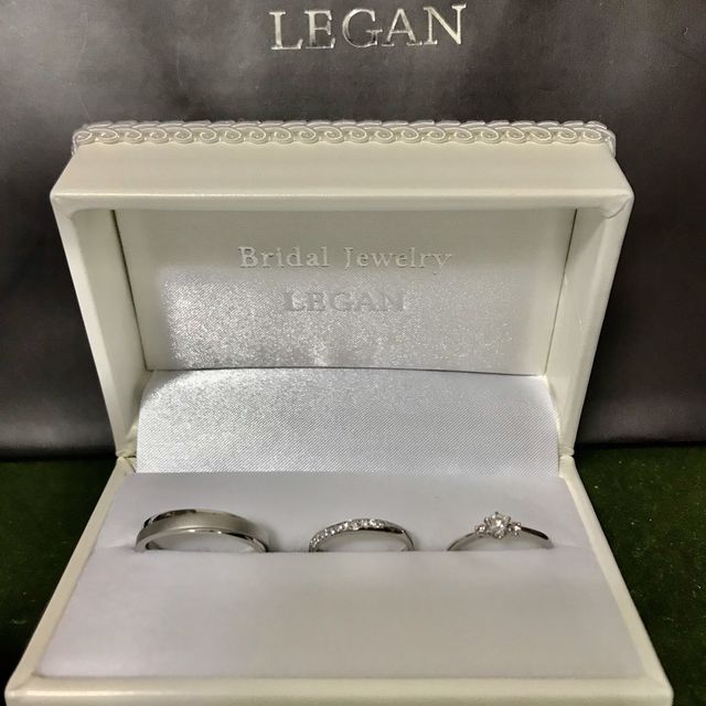 【LEGAN(レガン)の口コミ】 男性女性ともにデザインが豊富で、マット加工やピンクダイヤの色の濃さを…