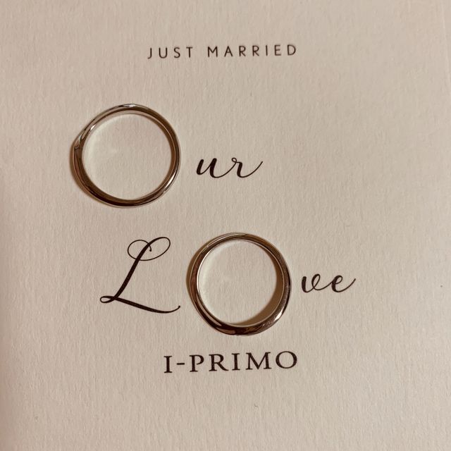 【アイプリモ(I-PRIMO)の口コミ】 シンプルでウェーブタイプの指輪を希望していて、ネットで検索して1番気に…