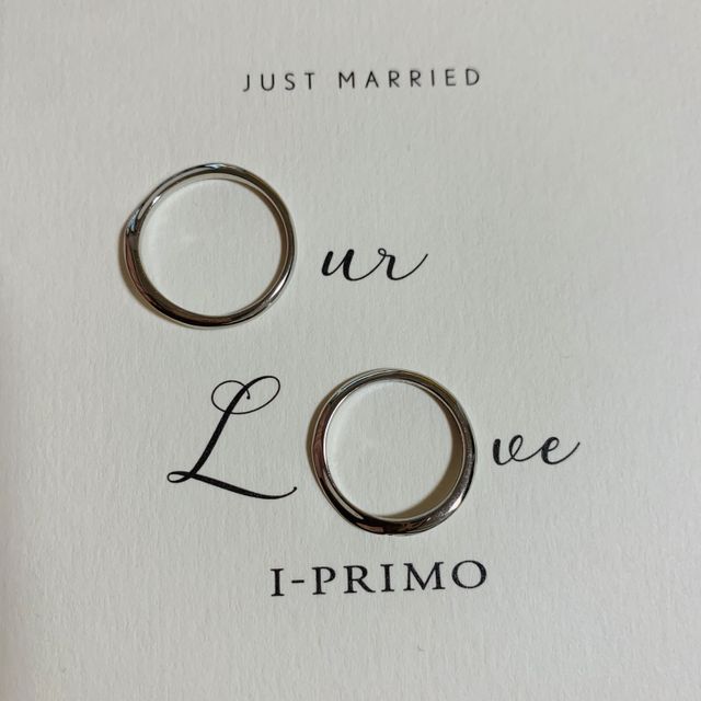 【アイプリモ(I-PRIMO)の口コミ】 今回購入致しました、指輪を妻がインターネットで見て、私自身も店頭で拝…