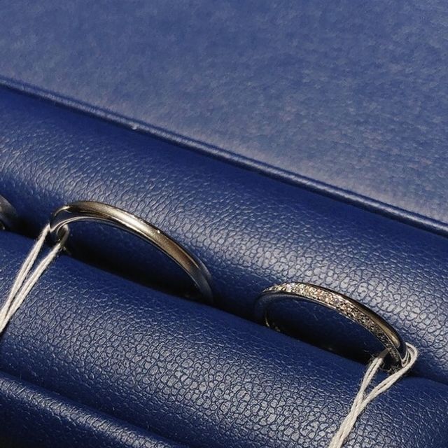 【銀座ダイヤモンドシライシの口コミ】 銀座ダイヤモンドシライシさんのこの指輪を見たとき妻のリアクションが1番…