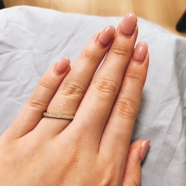 【アイプリモ(I-PRIMO)の口コミ】 エタニティリングが良くて、華やかなデザイン中心で試着しました。見るた…