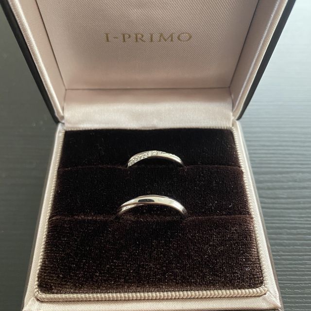 【アイプリモ(I-PRIMO)の口コミ】 お互いに似合うものを探していて、アイプリモさんの新しいタイプのものを…