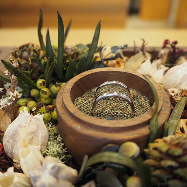 【鎌倉彫金工房の口コミ】 どちらも甲丸のプラチナリングです。シンプルなデザインの指輪を希望して…