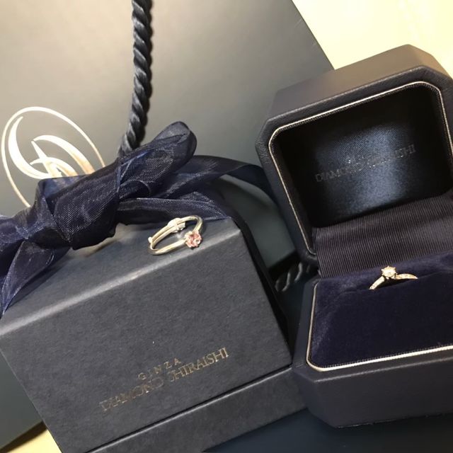 【銀座ダイヤモンドシライシの口コミ】 プロポーズしてもらったときにいただきました。彼が言うには、シライシは…