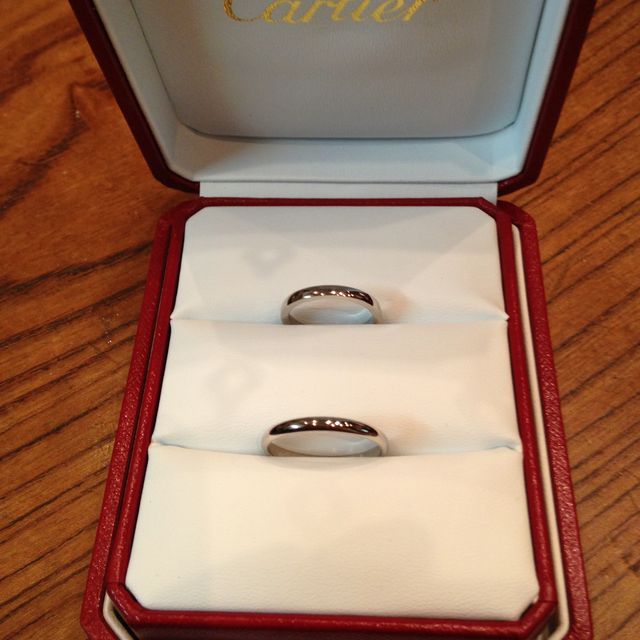 【カルティエ(Cartier)の口コミ】 大事な結婚指輪の購入の際、さまざまなブランドの指輪をネットや雑誌で見…