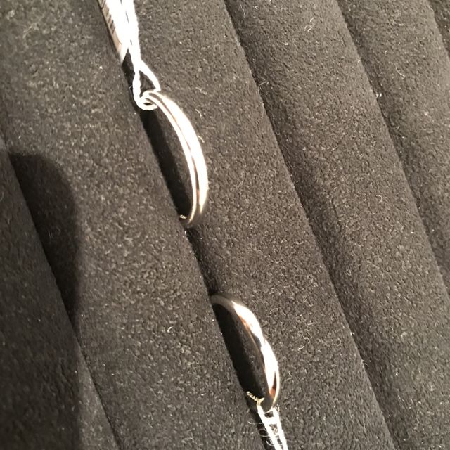 【TRECENTI(トレセンテ)の口コミ】 もともと彼はプラチナ、わたしはゴールドでデザイン違いのもので考えてい…