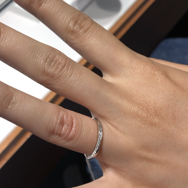 【銀座ダイヤモンドシライシの口コミ】 パッと見気に入る商品、もしくは写真で下調べしていて思い描いている商品…