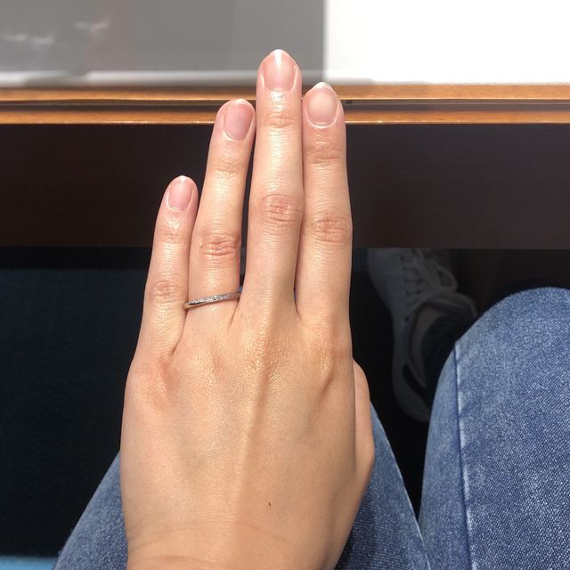 【銀座ダイヤモンドシライシの口コミ】 パッと見気に入る商品、もしくは写真で下調べしていて思い描いている商品…