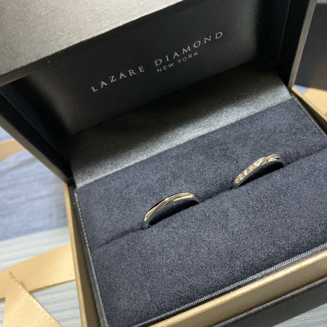 【ラザール ダイヤモンド(LAZARE DIAMOND)の口コミ】 色々な店舗で見させてもらい悩んでいましたが、こちらの写真のデザインが…