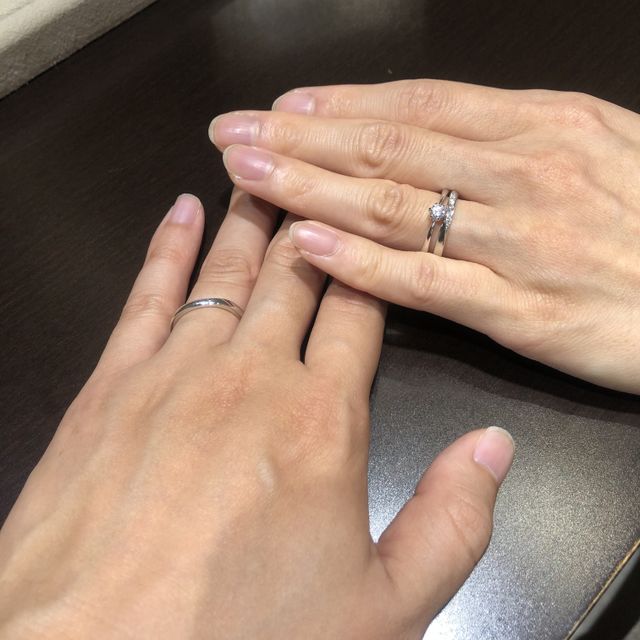 【TRECENTI(トレセンテ)の口コミ】 指輪をすることに慣れていないのですが、
違和感なく、着け心地が良かった…