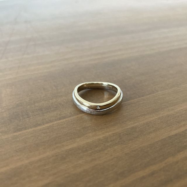 【指輪工房 ケルヒ  KELLCHの口コミ】 既製品が嫌で手作りできるお店を探しケルヒさんを見つけました。他に数店…