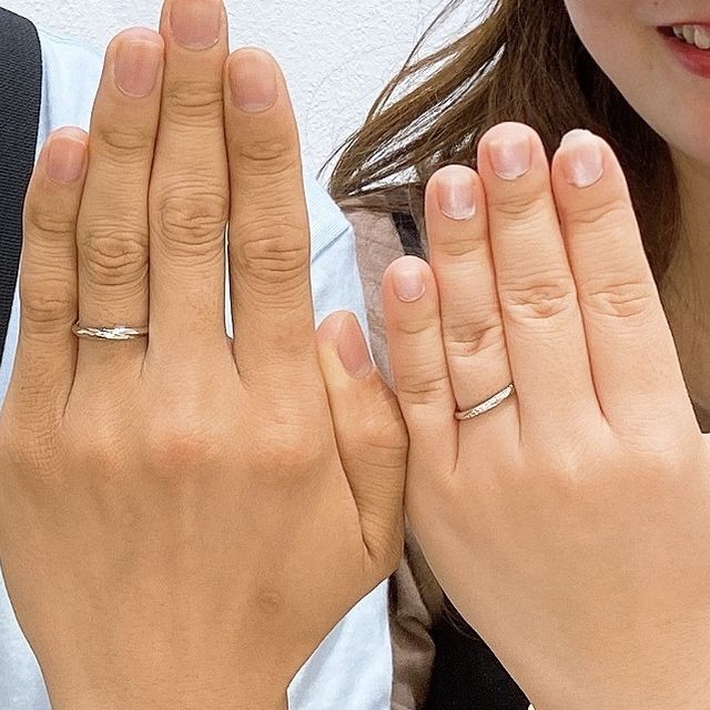 【アイプリモ(I-PRIMO)の口コミ】 結婚指輪を探していて何件か店舗を回ったなか、一目惚れするデザインでし…