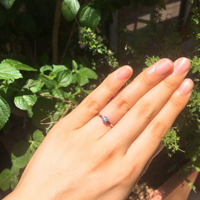 【鎌倉彫金工房の口コミ】 初めに指輪に取り付けるダイヤのみでプロポーズができるプランでプロポー…