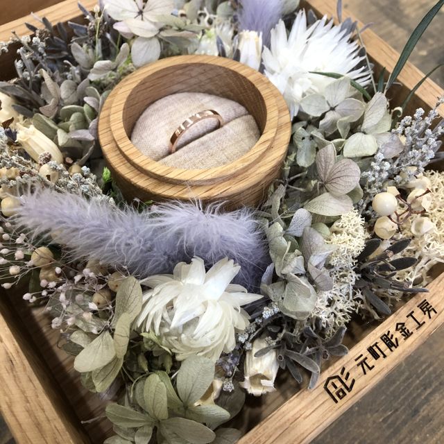 【鎌倉彫金工房の口コミ】 初めに指輪に取り付けるダイヤのみでプロポーズができるプランでプロポー…