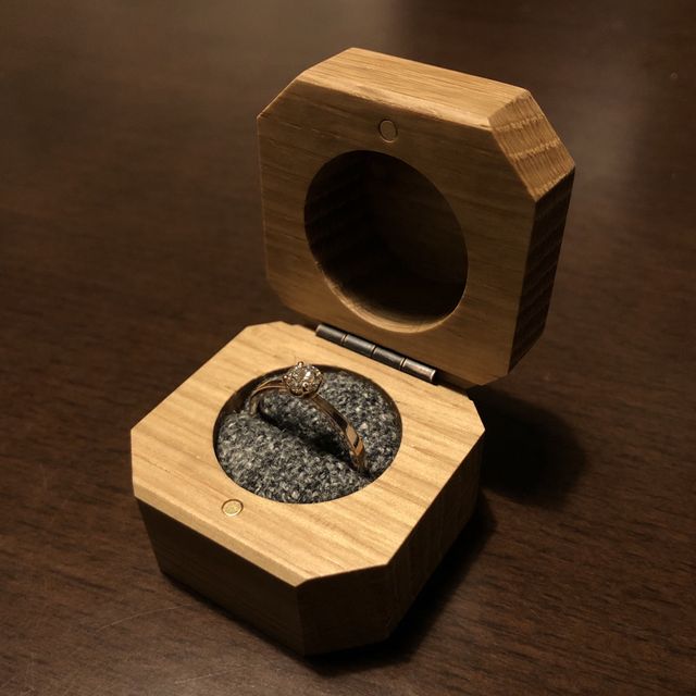 【鎌倉彫金工房の口コミ】 初めに指輪に取り付けるダイヤのみでプロポーズができるプランでプロポー…