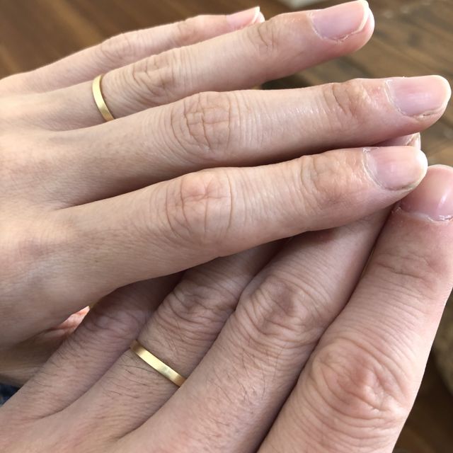 【湘南彫金工房 andfuseの口コミ】 出来合いの物は意外と値段も高く、愛着も湧かないかなと感じ、今回は手作…