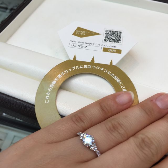 【カオキ　ダイヤモンド専門卸直営店の口コミ】 ゼクシィで見かけて、一目で気に入りました。店長さんがデザインをされた…