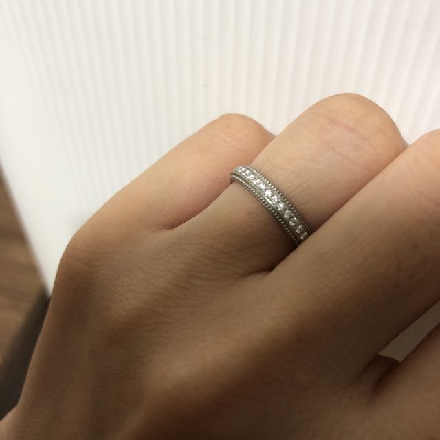 【アイプリモ(I-PRIMO)の口コミ】 主人と意見が一致したので購入しました。上品でとても綺麗だったのでこち…