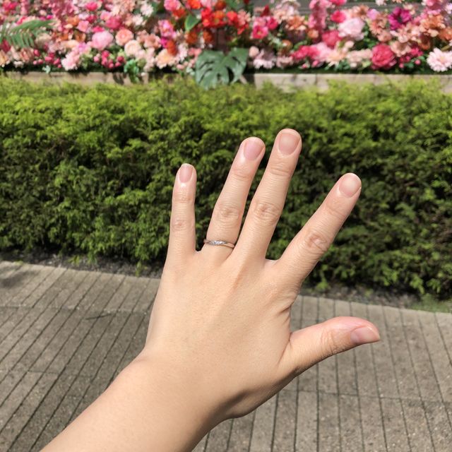 【銀座ダイヤモンドシライシの口コミ】 お値段も他の店舗と比較してみて、リーズナブルなお値段で用意してもらえ…