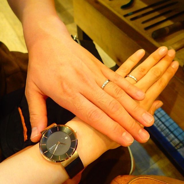 【鎌倉彫金工房の口コミ】 2人だけの、世界で２つとない結婚指輪を造るこてが出来ることと、指輪を造…