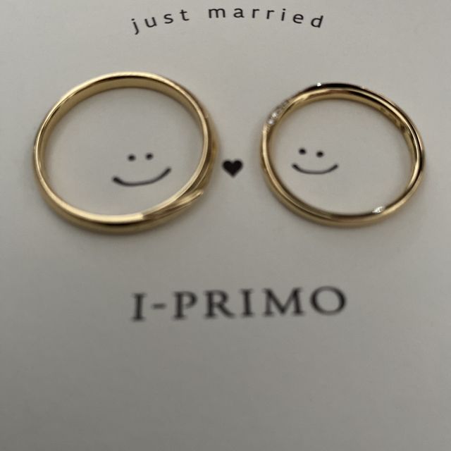【アイプリモ(I-PRIMO)の口コミ】 指輪はプラチナというのが当たり前だと思っていたところに、アイプリモだ…