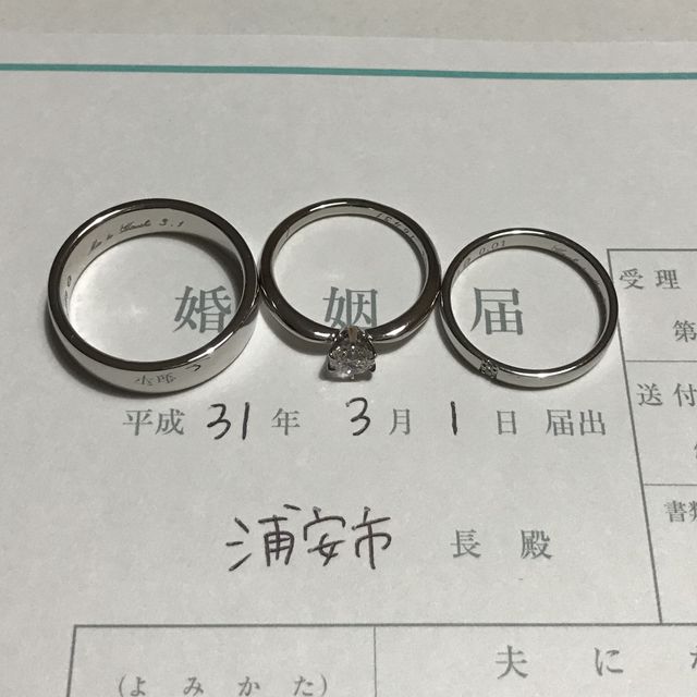 【ギンザタナカブライダル(GINZA TANAKA BRIDAL)の口コミ】 シンプルだけどほかにはないデザインに一目惚れしました！
つけ心地もよく…